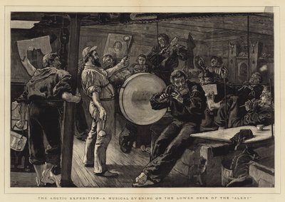 Arctic Expedition, musiikki-ilta Hälytyksen alemmalla kannella tekijältä William Small