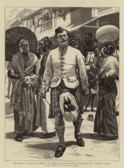 Walesin prinssi Ceylonissa, Prince