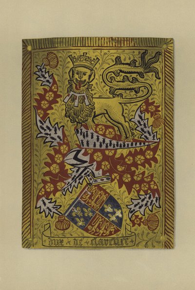 Sir George Plantagenet, Warwickin ja Salisburyn kreivi ja Clarencen herttua, 1461-1477-8 (chromolitho) tekijältä William St John Hope
