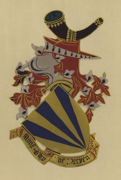 Sir Guy de Bryen, lordi Bryen, 1370-1390 (chromolitho) tekijältä William St John Hope