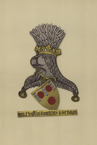 Sir Hugh Courtenay, 1348-1349 (chromolitho) tekijältä William St John Hope