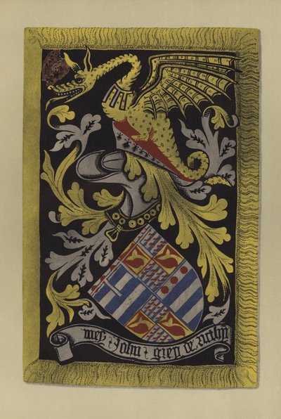 Sir John Gray Ruthinista, 1436-1439 (chromolitho) tekijältä William St John Hope