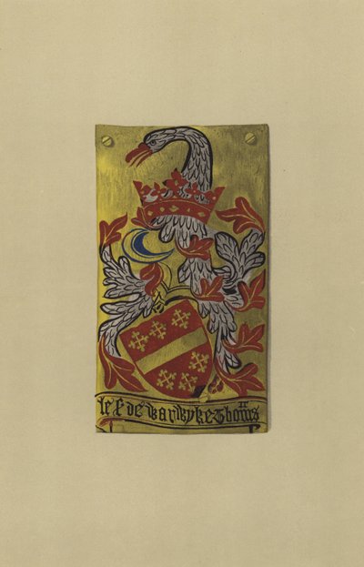 Sir Thomas Beauchamp, Warwickin jaari, 1373-1401 (chromolitho) tekijältä William St John Hope