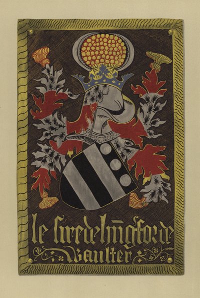 Sir Walter Hungerford, lordi Hungerford, 1421-1449 (chromolitho) tekijältä William St John Hope