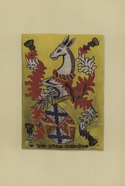 Sir William Chamberlayne, 1461-1463 (chromolitho) tekijältä William St John Hope