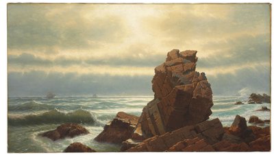 Pulpit Rock, Nahant, 1865 tekijältä William Stanley Haseltine