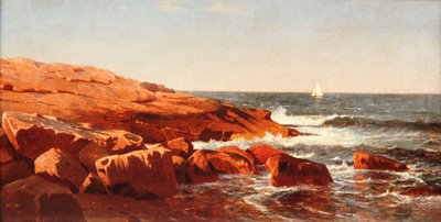 Rocky Shore, 1862 tekijältä William Stanley Haseltine