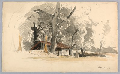 Maisematutkimus, Baveno, Maggiore-järvi, Italia tekijältä William Stanley Haseltine