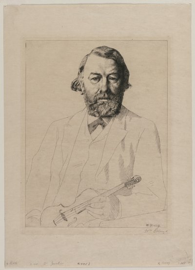 DR Joachim, 1887. tekijältä William Strang