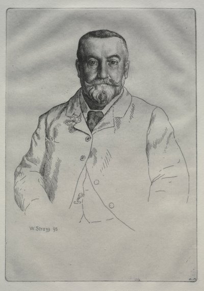 H. Cockin muotokuva, 1895. tekijältä William Strang