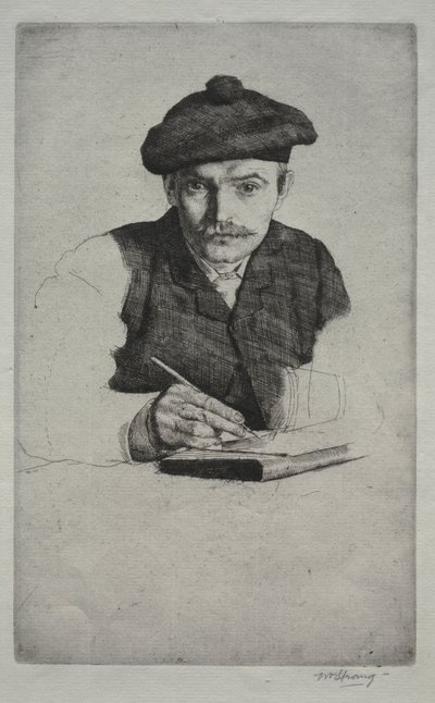 Omakuva, 1885. tekijältä William Strang