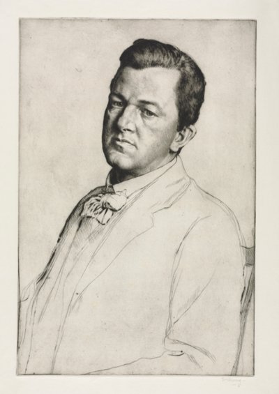 Sir Charles Holroyd, 1909. tekijältä William Strang