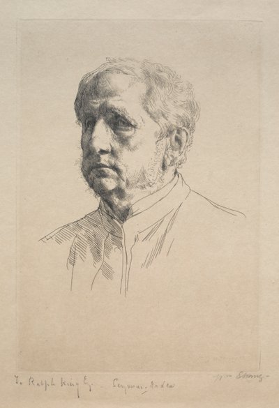 Sir Francis Seymour Haden, 1883. tekijältä William Strang