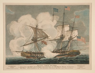 Signal Naval Victory Achieved, Constitution and Guerri?re tekijältä William Strickland
