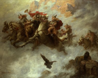 Valkyrien ratsastus tekijältä William T. Maud