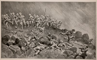 Suuri hyökkäys Ladysmithia vastaan: The Devons Clearing Wagon Hill tekijältä William T. Maud