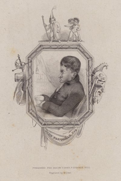 John Farquhar, skotlantilainen kauppias ja yrittäjä (kaiverrus) tekijältä William Thomas Fry
