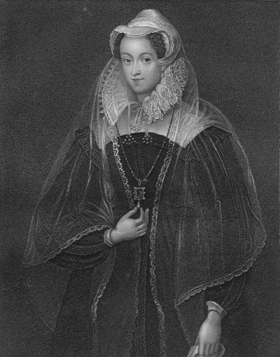 Mary, Skotlannin kuningatar, 1800-luvun alkupuoli. tekijältä William Thomas Fry