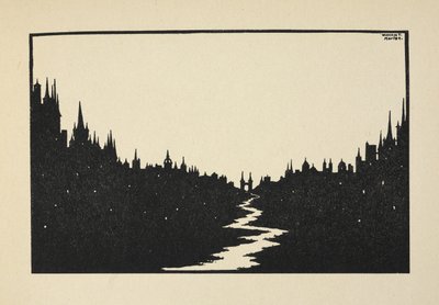 Nocturne, levy 33 julkaisusta "A Book of Images, esittelijä W. B. Yeats" tekijältä William Thomas Horton