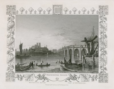 Westminsterin silta tekijältä William Tombleson
