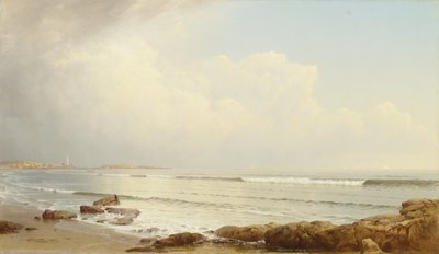 Rannikkokohtaus, 1872 tekijältä William Trost Richards