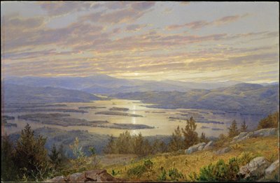 Lake Squam Red Hillistä tekijältä William Trost Richards