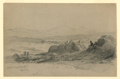Maisema, Darmstadt, Saksa tekijältä William Trost Richards