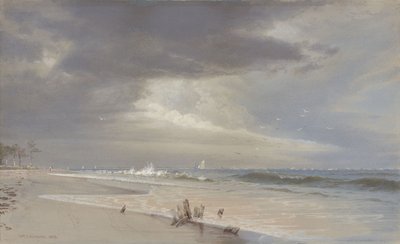 Lähellä salmea, Atlantic City tekijältä William Trost Richards