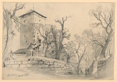 Nürnbergin linna, Saksa tekijältä William Trost Richards