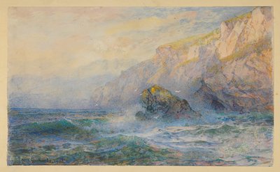 Opiskelu "At Icart Point, Guernsey" jälkeen tekijältä William Trost Richards