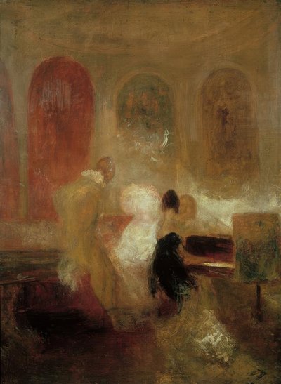 Musiikkijuhlat, East Cowesin linna (Musiikkia East Cowesin linnassa). tekijältä Joseph Mallord William Turner