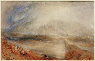 Bellinzona, tieltä Locarnoon tekijältä Joseph Mallord William Turner