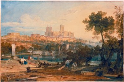 Lincolnin katedraali Holmesista, Brayfordista tekijältä Joseph Mallord William Turner