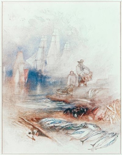 Makrilli rannalla tekijältä Joseph Mallord William Turner