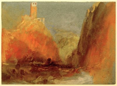 Moselle(?) tekijältä Joseph Mallord William Turner