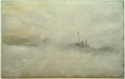 Laiva myrskyssä (?) tekijältä Joseph Mallord William Turner