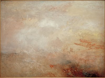 Myrskyinen meri delfiinien kanssa tekijältä Joseph Mallord William Turner