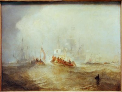 Orangen prinssi William III. laskeutuminen Torbayssa marraskuussa tekijältä Joseph Mallord William Turner