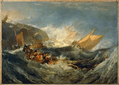 Kuljetuslaivan hylky tekijältä Joseph Mallord William Turner