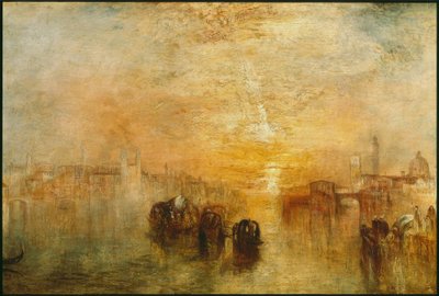 Venetsia: Going to the Ball (San Martino) tekijältä Joseph Mallord William Turner