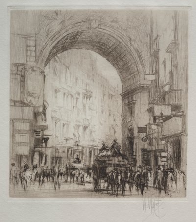 San Carlo Arch, Napoli tekijältä William Walcot