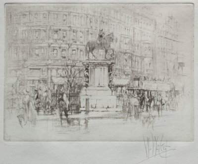 Charing Cross: Kaarle I:n patsas tekijältä William Walcot