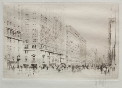 Park Avenue, Nova York, finès tekijältä William Walcot
