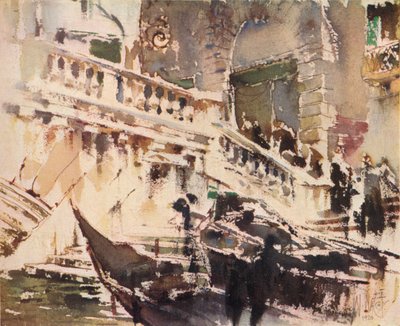 Rialto, Venetsia, 1920, 1923 tekijältä William Walcot