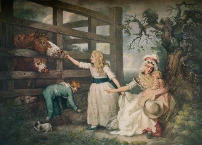 Myötätuntoiset lapset, c1793, 1916 tekijältä William Ward