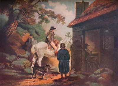 Turnpike Gate, c1805 tekijältä William Ward