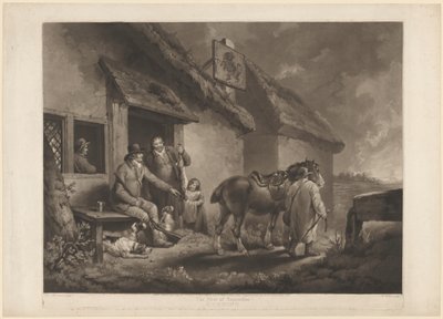 Ensimmäinen syyskuu, ilta tekijältä William Ward after George Morland