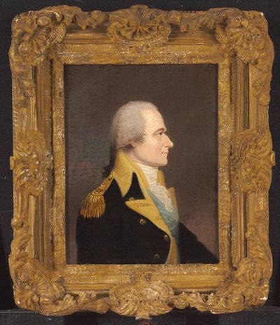 Alexander Hamiltonin muotokuva, n. 1800 tekijältä William Weaver