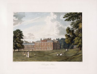 Kensingtonin palatsi, 1819 tekijältä William Westall