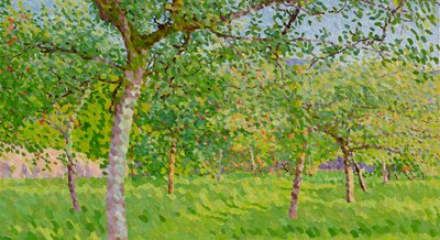 Orchard in Autumn, 2020 (öljy kankaalle) tekijältä William Wilkins